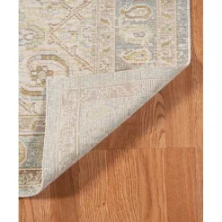 Best Kirklands Home Gray and Beige Vintage Medallion Area Rug, 5x7