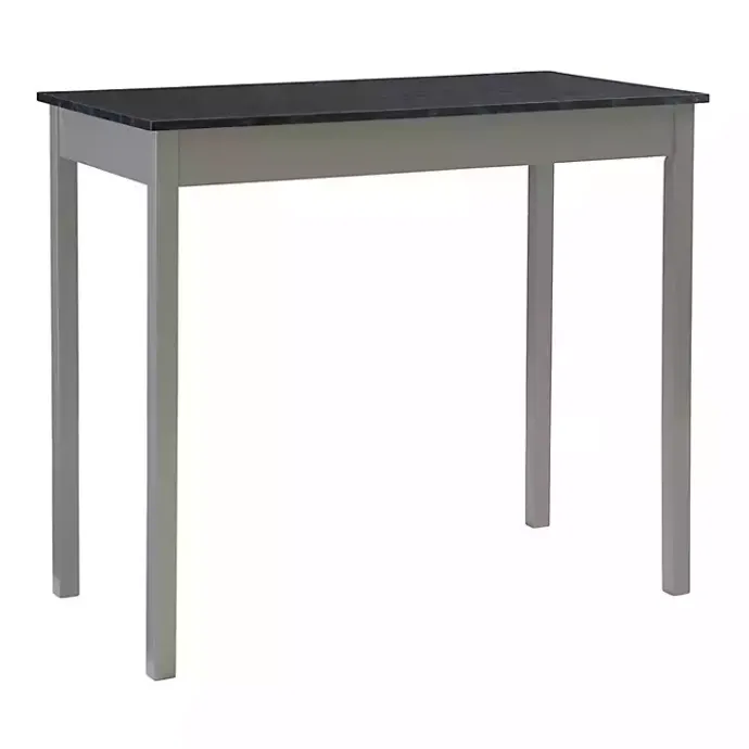 Online Kirklands Home Gray and Black 3-pc. Stool and Table Set