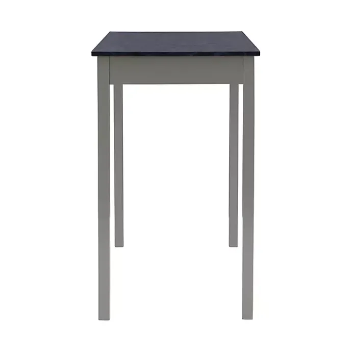 Online Kirklands Home Gray and Black 3-pc. Stool and Table Set