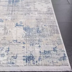 Outlet Kirklands Home Gray and Blue Whisper Abstract Area Rug, 5x7