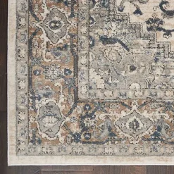 Hot Kirklands Home and Ivory Nadia Medallion Runner, 2x10 Gray