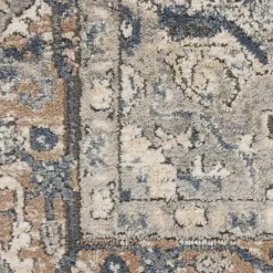 Hot Kirklands Home and Ivory Nadia Medallion Runner, 2x10 Gray