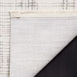 Sale Kirklands Home Gray and Ivory Whisper Striated Runner, 2x8