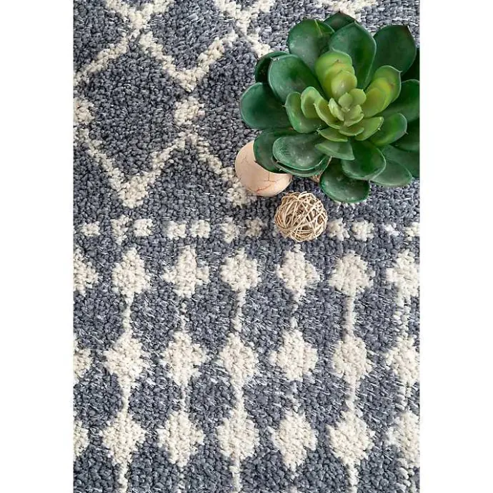 Discount Kirklands Home Barbara Moroccan Area Rug, 5x8 Gray