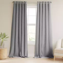 New Kirklands Home Blackout Curtains, 84 in. Gray