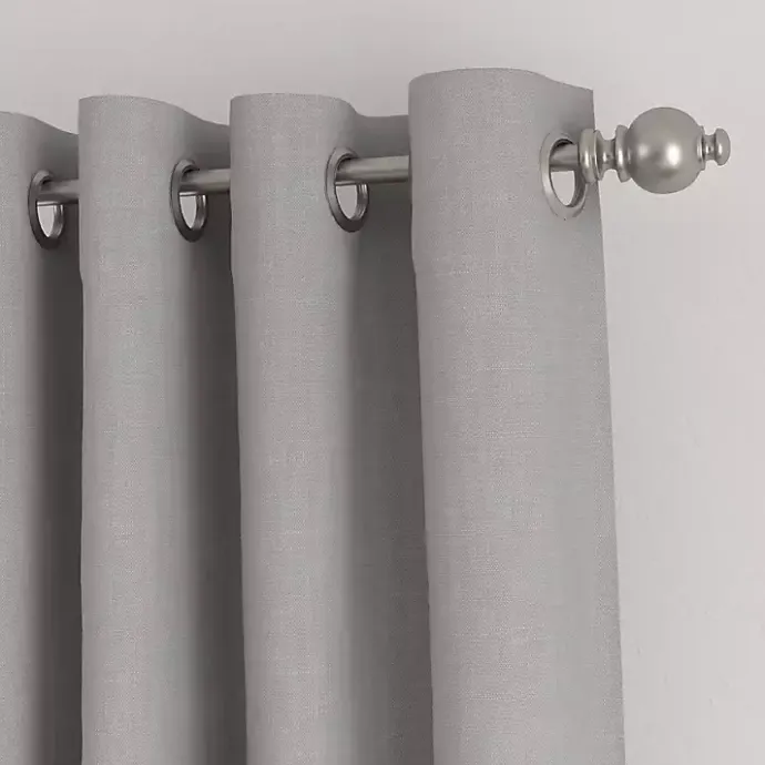 New Kirklands Home Blackout Curtains, 84 in. Gray