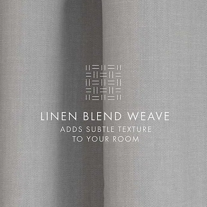 New Kirklands Home Blackout Curtains, 84 in. Gray