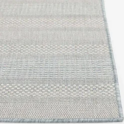 Best Kirklands Home Blue Elletta Indoor/Outdoor Area Rug, 2x7 Gray