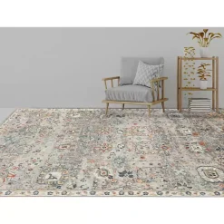 Online Kirklands Home Bohemian Area Rug, 5x7 Gray