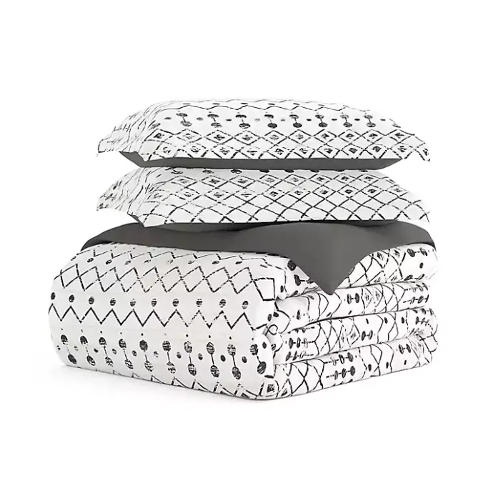 Online Kirklands Home Gray Bohemian 2-pc. Twin Duvet Cover Set