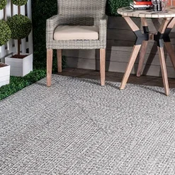 Discount Kirklands Home Braided Lefebvre Area Rug, 12x18 Gray