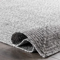Discount Kirklands Home Braided Lefebvre Area Rug, 12x18 Gray