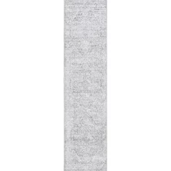 Online Kirklands Home Brentwood Traditional Runner, 2x8 Gray