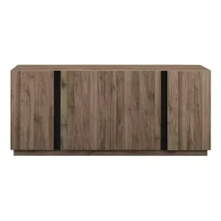 Online Kirklands Home Gray Brown Modern 2-Door Sideboard