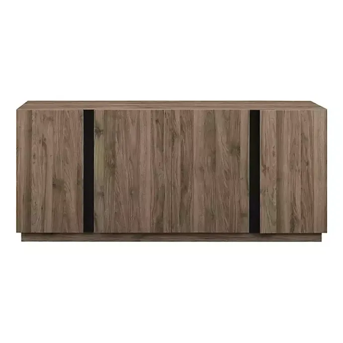 Online Kirklands Home Gray Brown Modern 2-Door Sideboard