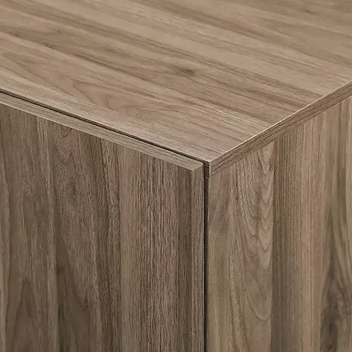 Online Kirklands Home Gray Brown Modern 2-Door Sideboard