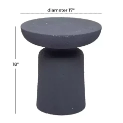 Sale Kirklands Home Ceramic Round Top Garden Stool Gray