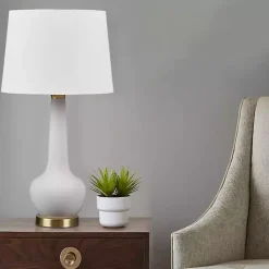 Hot Kirklands Home Ceramic Zazie Table Lamp Gray