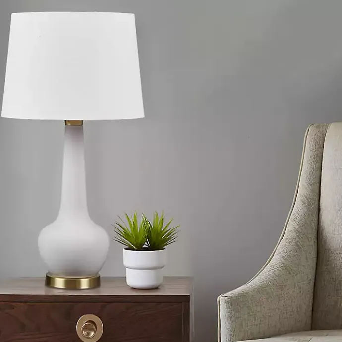 Hot Kirklands Home Ceramic Zazie Table Lamp Gray