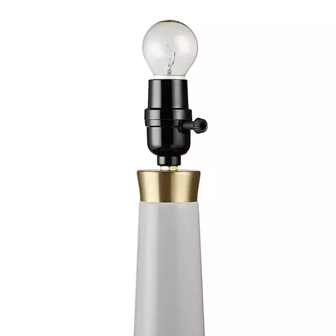 Hot Kirklands Home Ceramic Zazie Table Lamp Gray