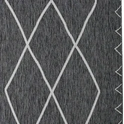 Hot Kirklands Home Connected Diamond Outdoor Area Rug, 8x10 Gray