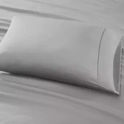 New Kirklands Home Cotton Blend Sateen 6-pc. Queen Sheet Set Gray