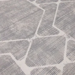 Best Kirklands Home Diamond Cushioned Kitchen Mat Gray