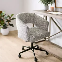 New Kirklands Home Dotty Office Chair Gray