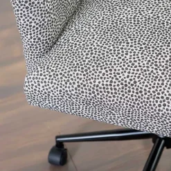 New Kirklands Home Dotty Office Chair Gray