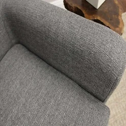 New Kirklands Home Ellen Rolled Arms Accent Chair Gray