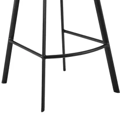 Best Kirklands Home Faux Leather Carise Swivel Counter Stool Gray