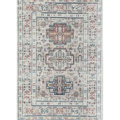 Discount Kirklands Home Gray Flaxen Sundara Gabriel Area Rug, 5x7