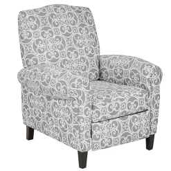 New Kirklands Home Fretwork Orville Recliner Gray