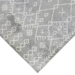 Clearance Kirklands Home Geometric Area Rug, 5x8 Gray