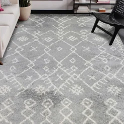 Clearance Kirklands Home Geometric Area Rug, 5x8 Gray
