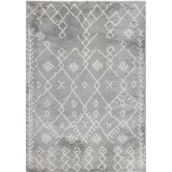Outlet Kirklands Home Geometric Area Rug, 8x10 Gray