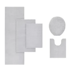 Outlet Kirklands Home High Pile Marshmallow Bath Mat, 30 in. Gray