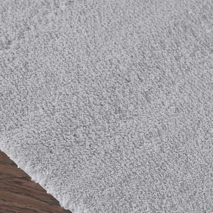 Sale Kirklands Home High Pile Marshmallow Bath Mat, 40 in. Gray