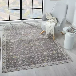 Clearance Kirklands Home Gray Ivory Accent Rug, 2x3