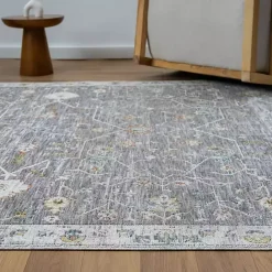 Outlet Kirklands Home Gray Ivory Area Rug, 5x8