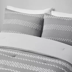 Outlet Kirklands Home Jacquard 5-pc. California King Comforter Set Gray