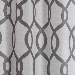 Kirklands Home Kenzie Curtain Panel Set, 108 in. Gray
