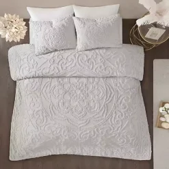 Clearance Kirklands Home Medallion California King 3-pc. Comforter Set Gray