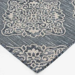 Online Kirklands Home Medallion Devora Indoor/Outdoor Area Rug, 7x9 Gray