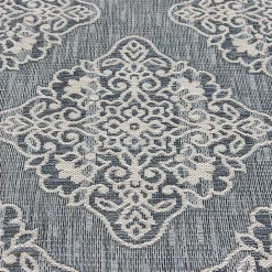 Online Kirklands Home Medallion Devora Indoor/Outdoor Area Rug, 7x9 Gray
