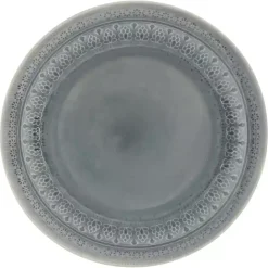 Hot Kirklands Home Medallion 16-pc. Ceramic Dinnerware Set Gray