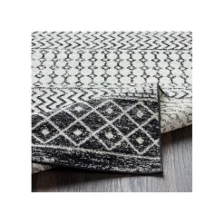 Outlet Kirklands Home Gray Moroccan Pattern Square Area Rug, 6 ft.