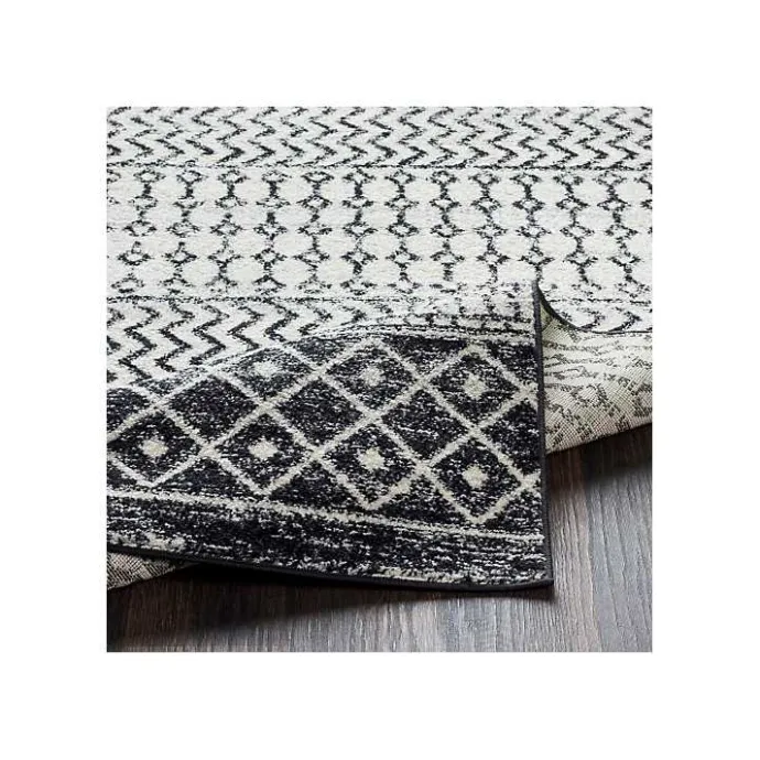 Outlet Kirklands Home Gray Moroccan Pattern Square Area Rug, 6 ft.