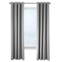 Kirklands Home Newberry Blackout Curtain Panel, 84 in. Gray