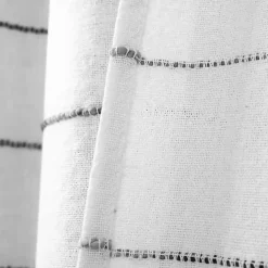 Online Kirklands Home Gray Ombre Stripe Curtain Panel Set, 95 in.